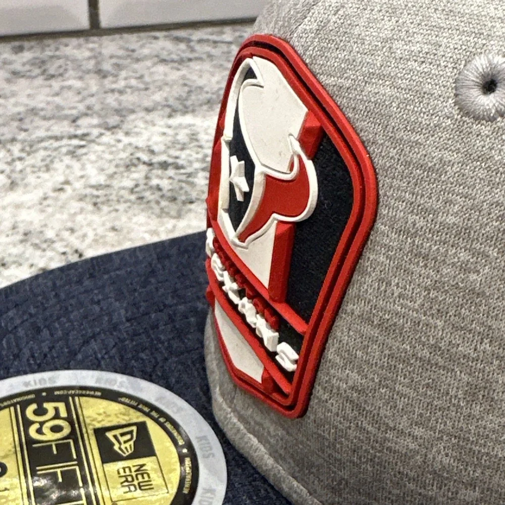 Houston Texans 2018 Onfield YOUTH New Era 59Fifty 6-1/2 Hat Cap‎ H-Town NEW NFL